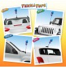 Tenna Tops Flip Flop Sandal Car Antenna Topper / Cute Dashboard Accessory (Beach Babe)